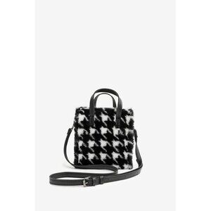 BOGO ARDENE Houndstooth Crossbody Fully Lined Removable Strap NWOT